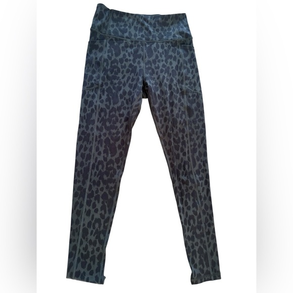 Victoria's Secret Black Leopard Print Leggings - Picture 1 of 6